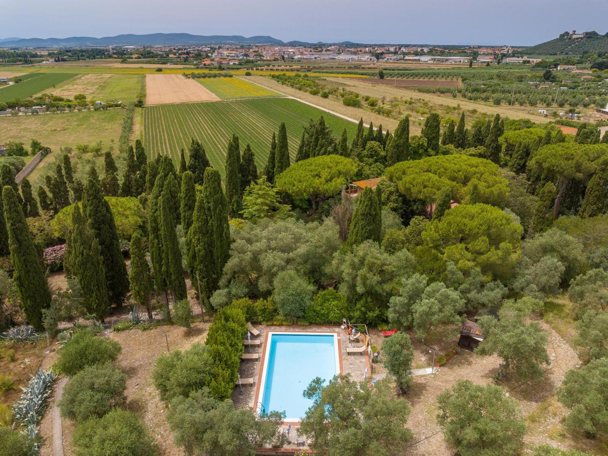 Villa I Tigli Campiglia Marittima Exteriér fotografie